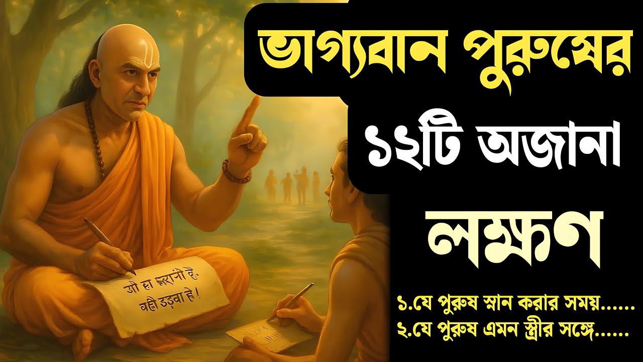 ভাগ্যবান পুরুষের 12 টি লক্ষণ | 12 signs of a lucky man | inside yourself knowledgeable video |
