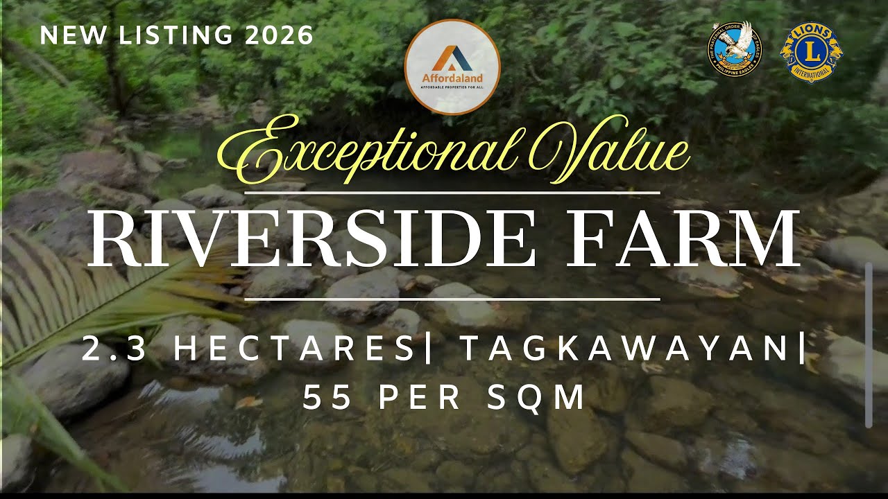 V139 RIVERSIDE FARM| 2.3 has|23,802 sqm.| 55 per sqm| Tagkawayan#farmforsale #farmforsale #farm 