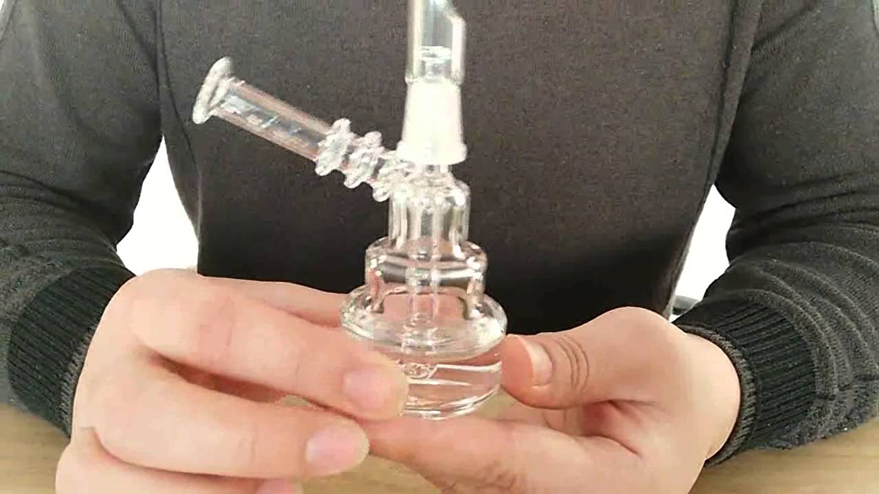 birthday cake glass bong glass water pipe shape glass oil rigs glass bongs