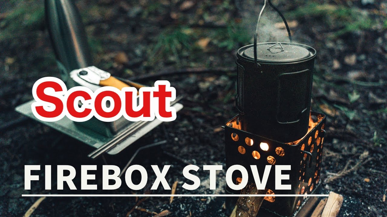 【Firebox Scout Stove】ウッドストーブ好きのレビュー！