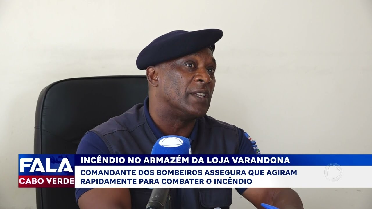 Incêndio na loja Varandona: Bombeiro revela detalhes do socorro | Fala Cabo Verde