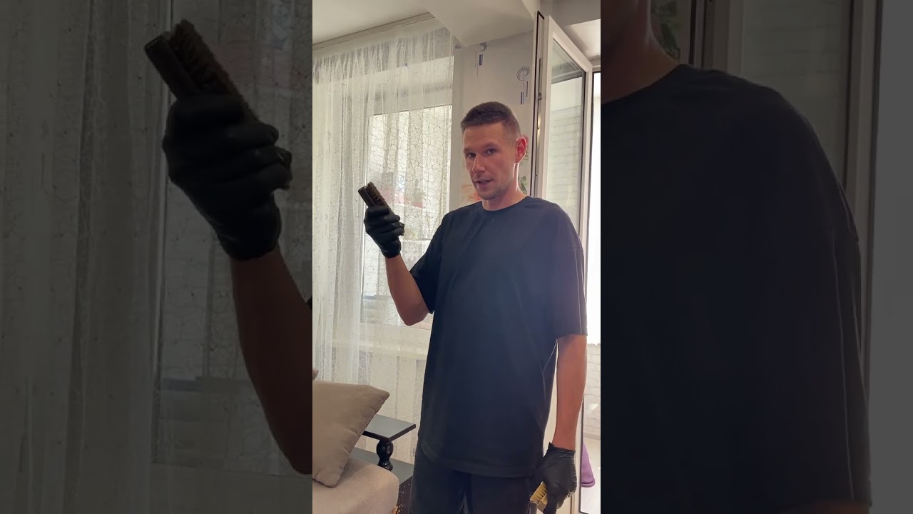 Урок как самостоятельно сделать химчистку дивана
