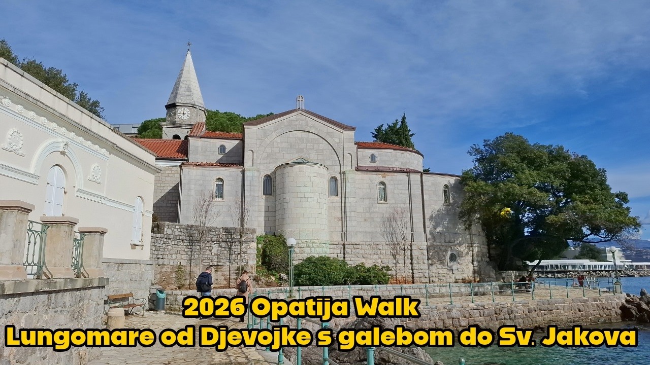 2026 Opatija Walk | Lungomare od Djevojke s galebom do Sv. Jakova