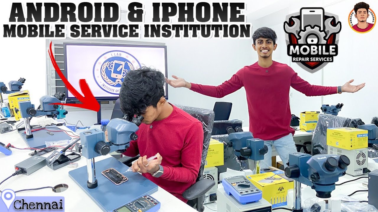 Learn Mobile Repairing📱&  Start a Business💰| iLab Institute of Technology | Naveen’s Thought