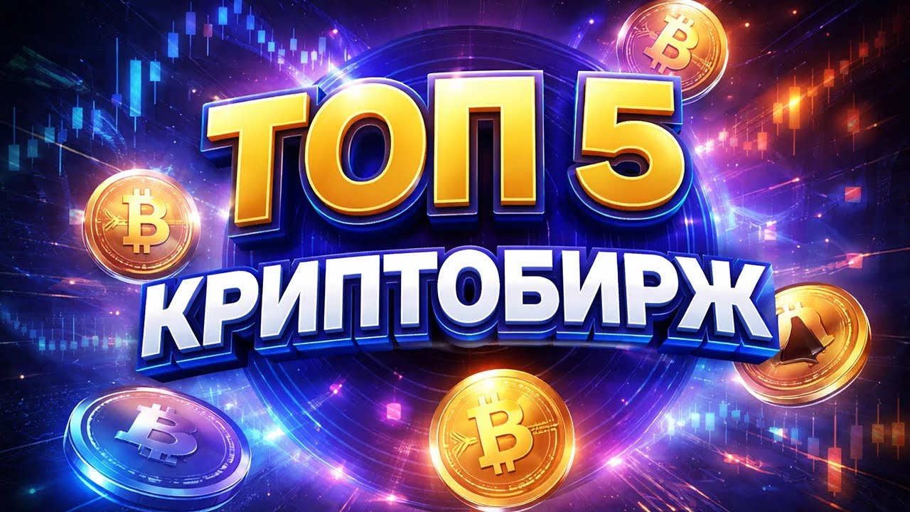 ТОП 5 КРИПТОБИРЖ 2026  ЛУЧШИЕ БИРЖИ КРИПТОВАЛЮТ  РЕЙТИНГ САМЫХ ПОПУЛЯРНЫХ И НАДЕЖНЫХ КРИПТОБИРЖ
