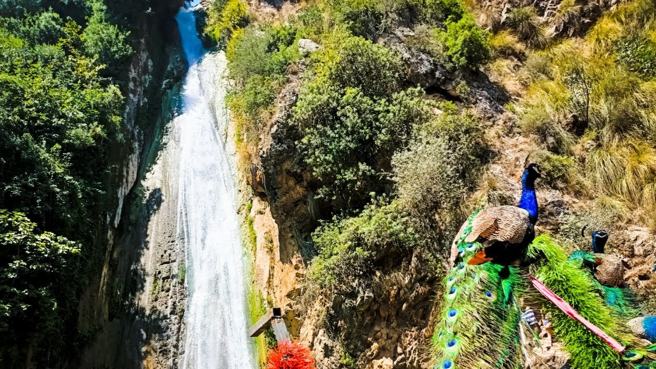 شلالات كافريدة ببجاية وقمة يما قوراية les cascades de kefrida