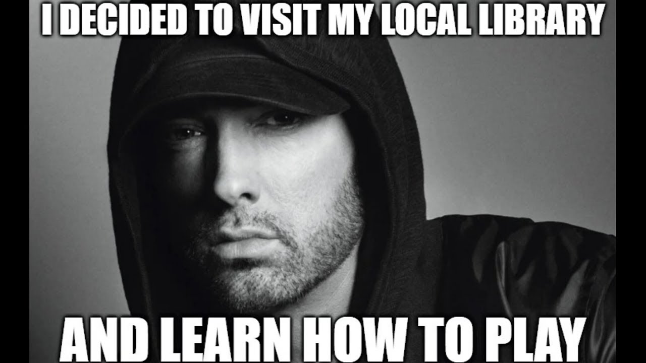 Eminem plays competitive chess