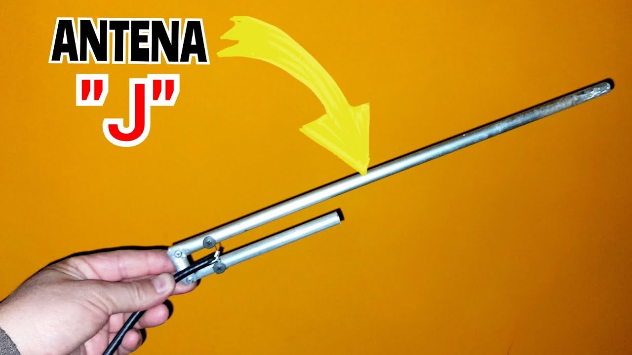 Antena  J-POLE para TV Digital HDTV, TDT  ganancia 2,5db canales HD