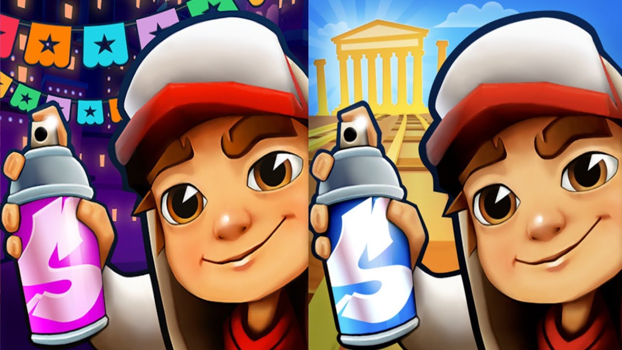 Subway Surfers : Mexico Halloween 2025 🆚 Greece 2025 Maps Comparison 
