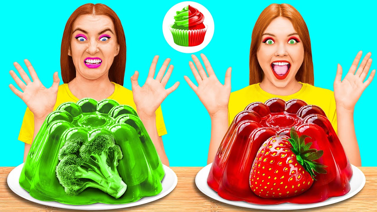 Gelee-Kuchen Dekorieren Herausforderung | Lustige Food-Hacks von Hahanom Top Challenges