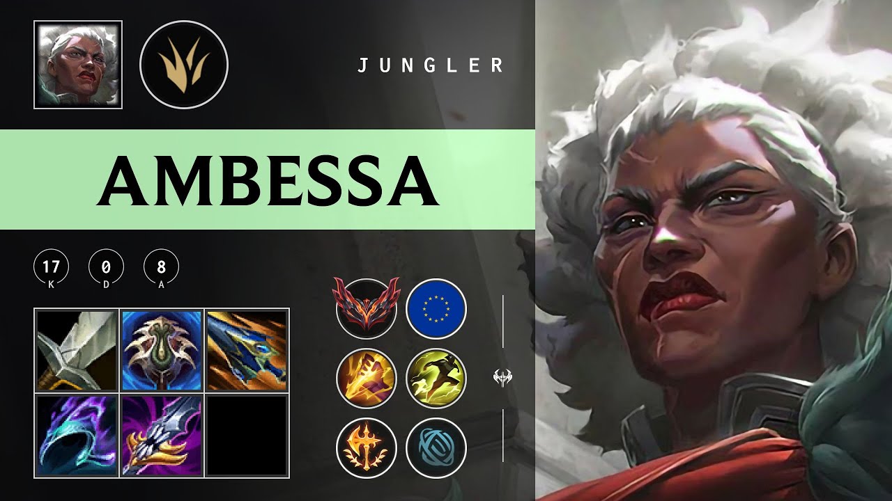 Ambessa Jungle vs Aatrox - EUW Grandmaster Patch 25.24