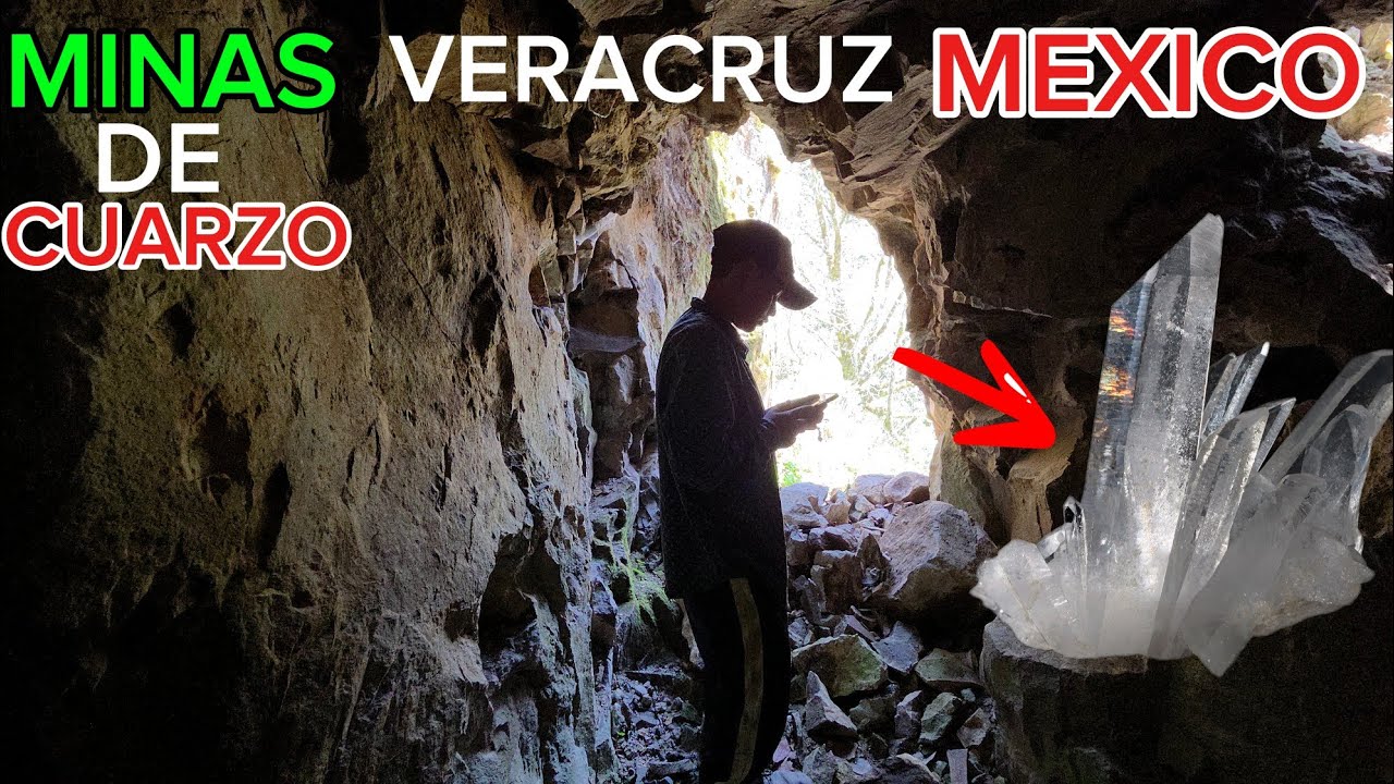 Este Joven Me Llevo Alas Minas De Cuarzo En Un Barranco 