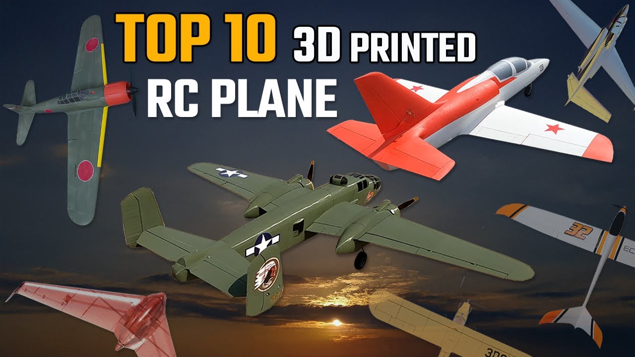 Top 10 My 3D Printing RC Plane #rcaircraft #3dprinting