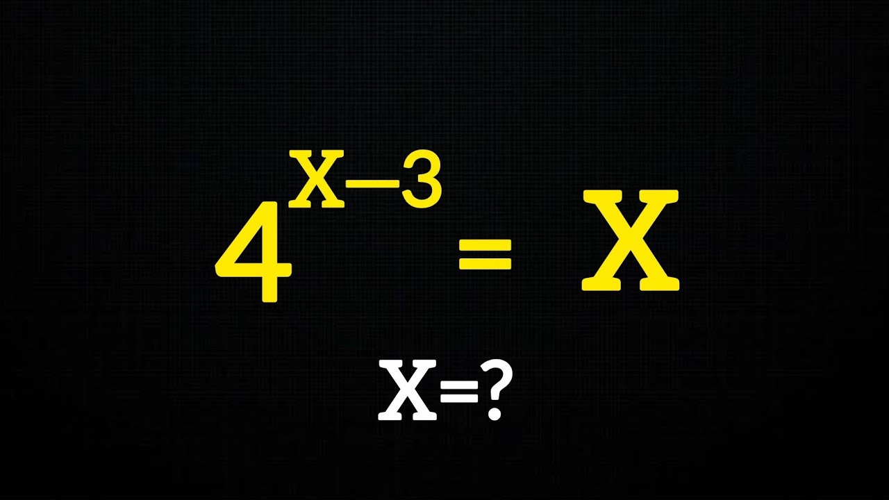United States l can you solve? l Nice Exponential Question l Math Olympiad 