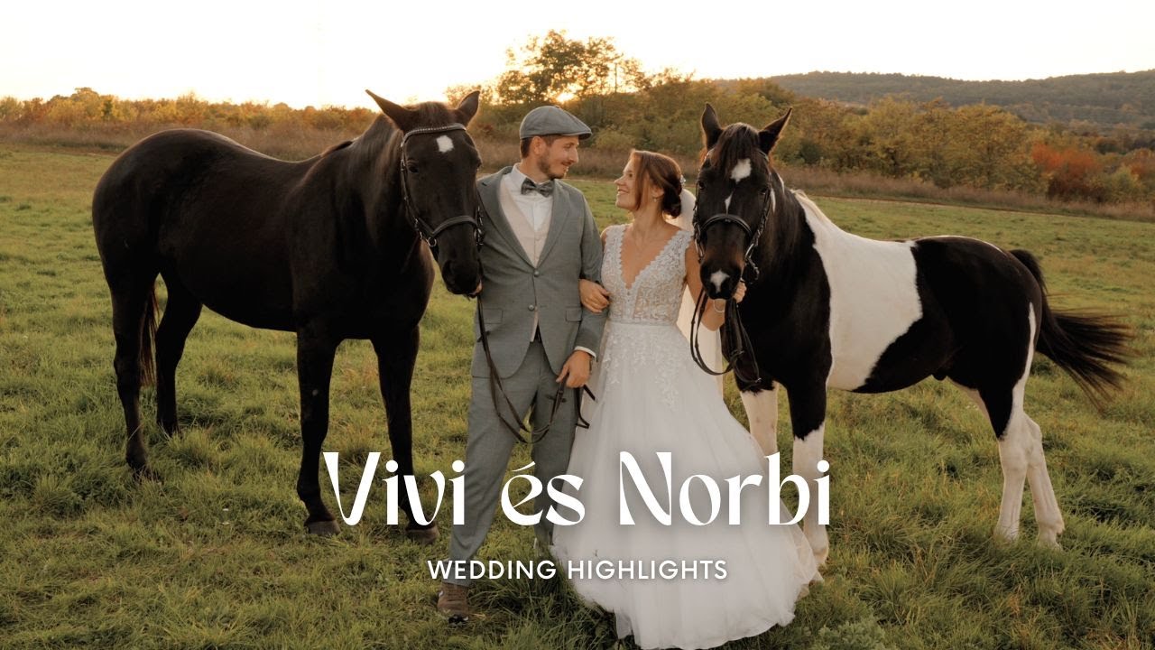 Vivi és Norbi - 2024 Esküvői Videó | Wedding Highlights (Éden Lounge Veresegyház)