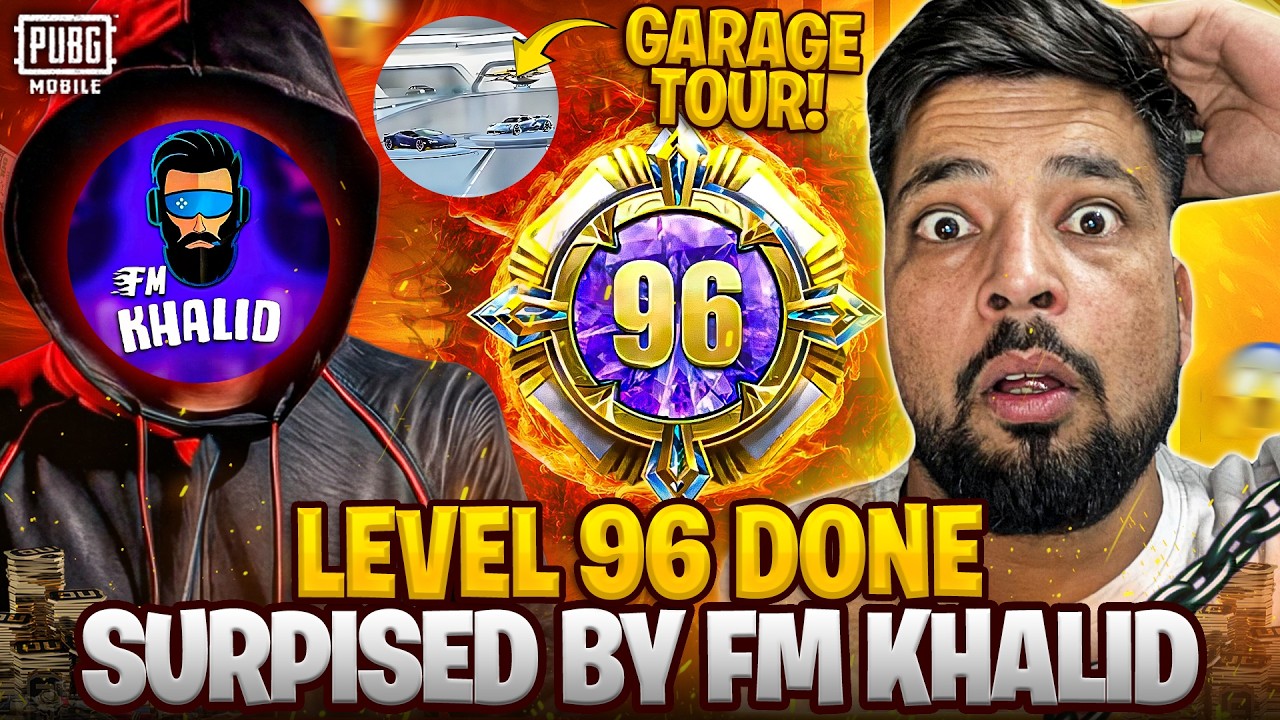 Fm Khalid Gave Me A Surprise 😍 | Level 96 Done 🥵 | Complete Garage Tour