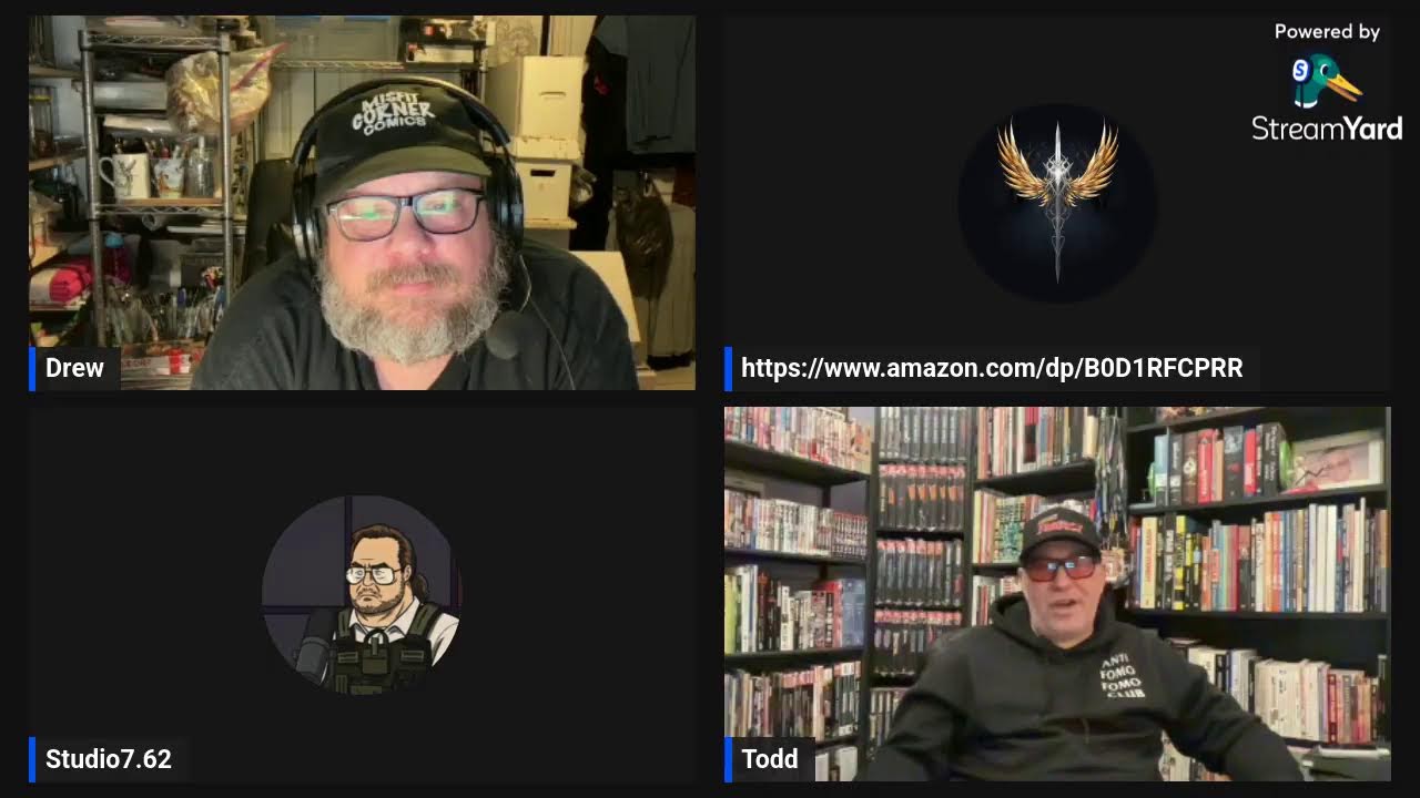 THE NERD DEN!! Friday December 12th 2025! New Show, New Location... All Nerd Talk!!