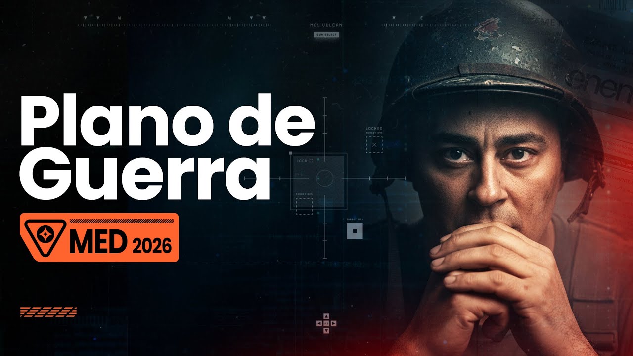 Mentoria Plano de Guerra MEDICINA 2026 (com Prof. Jubilut)