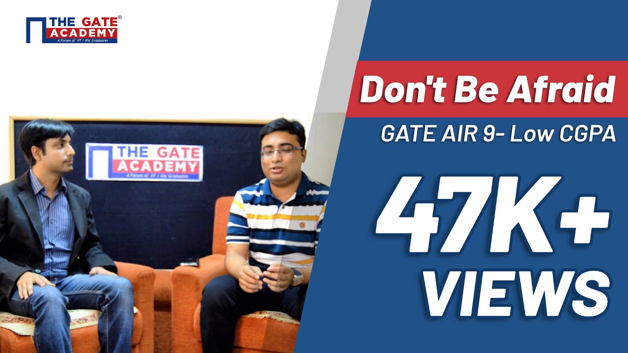 GATE AIR 9- Low CGPA, Don't Be Afraid | GATE Exam