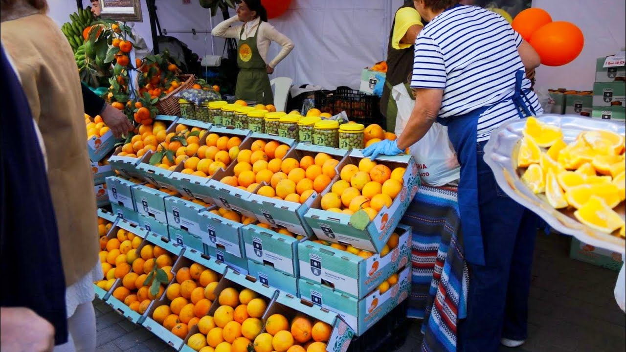 Feria de la naranja. Telde, Gran Canaria, Spain.