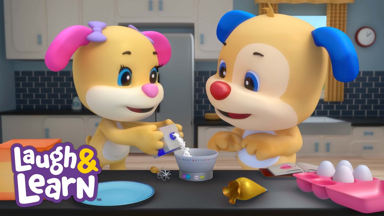 Cupcake Shapes 🧁 | Toddler Cartoons | Kids Songs | Learning Show | Nursery Rhymes | Laugh & Learn
