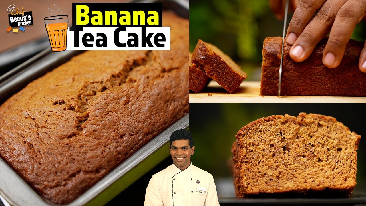 பஞ்சு போல Soft வாழைப்பழ கேக் செய்முறை! Easy Cake Recipe Banana Cake | CDK 1267| Deena's Kitchen