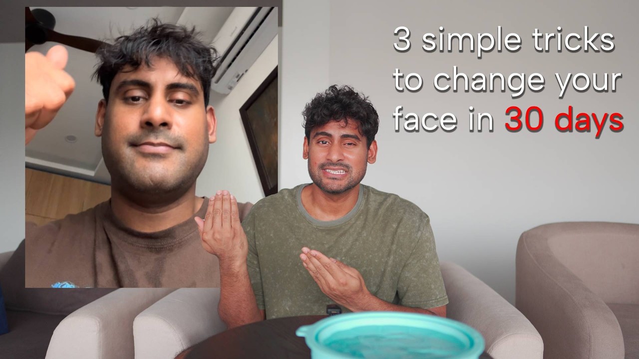 How I Transformed My Face & Lost 26lbs in 30 Days (Step-by-Step)