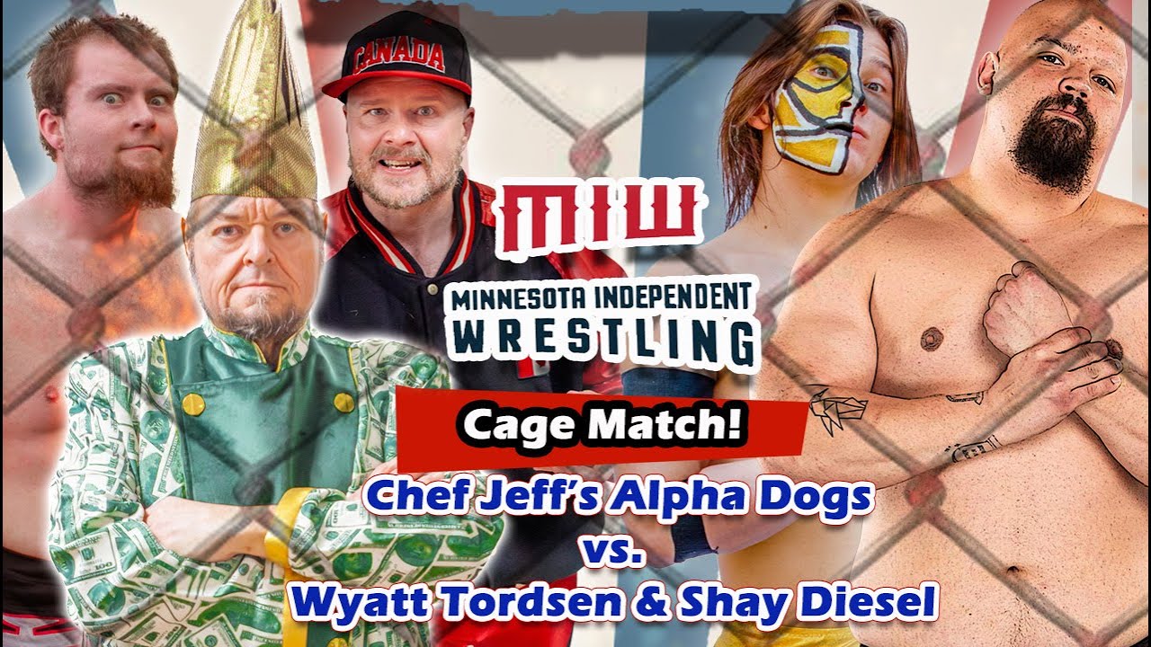 Rob Stardom/Jason Rage vs. Shay Diesel/Wyatt Tordsen, MN Independent Wrestling, Jordan, MN 7/26/25