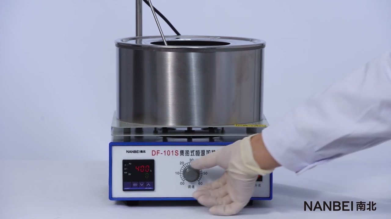 DF-101S Heating Magnetic Stirrer: Precision Lab Mixing & Temperature Control Demo (Industrial Use)