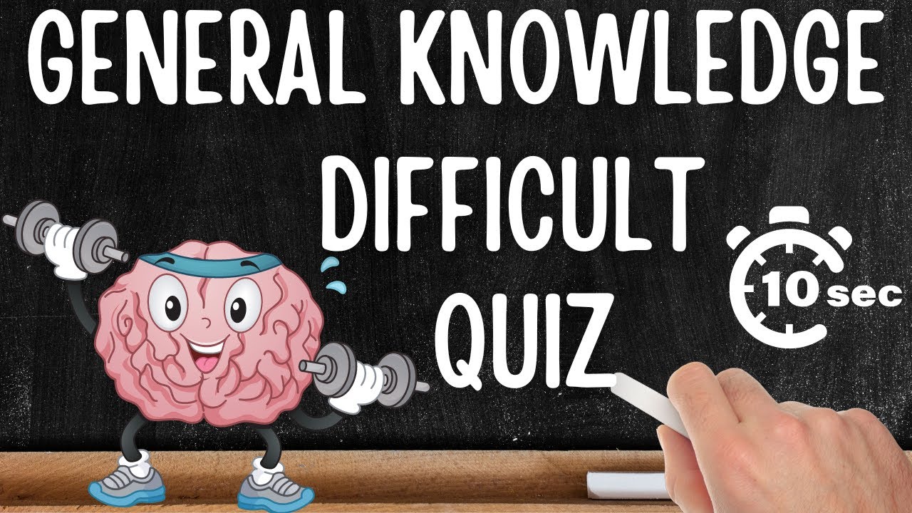 General Knowledge Quiz - 30 questions - Fast Paced and Challenging!