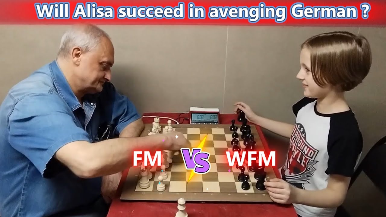 FM Valery Kedrov (1927) - WFM Alisa Yunker (2153) - Rapid