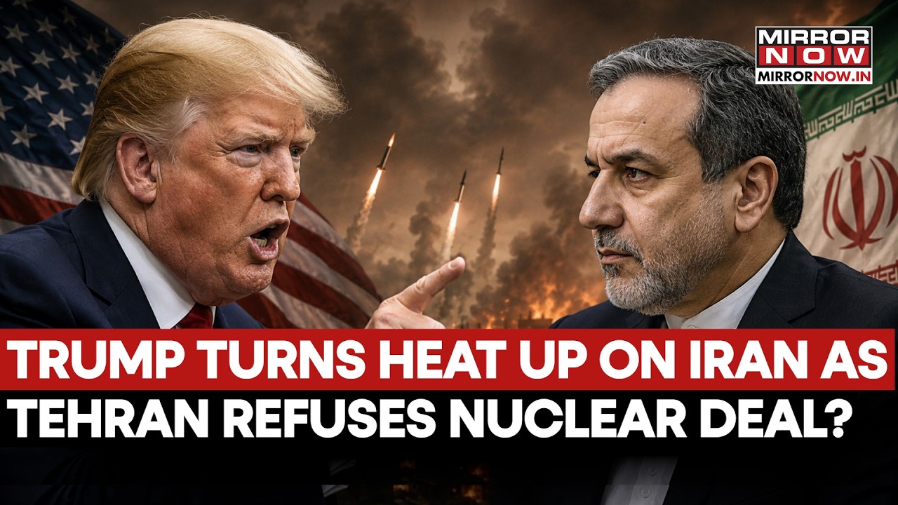 Trump Turns Up Heat On Iran As Nuclear Deal Talks Collapse, Tehran Says US Can't Be Trusted
