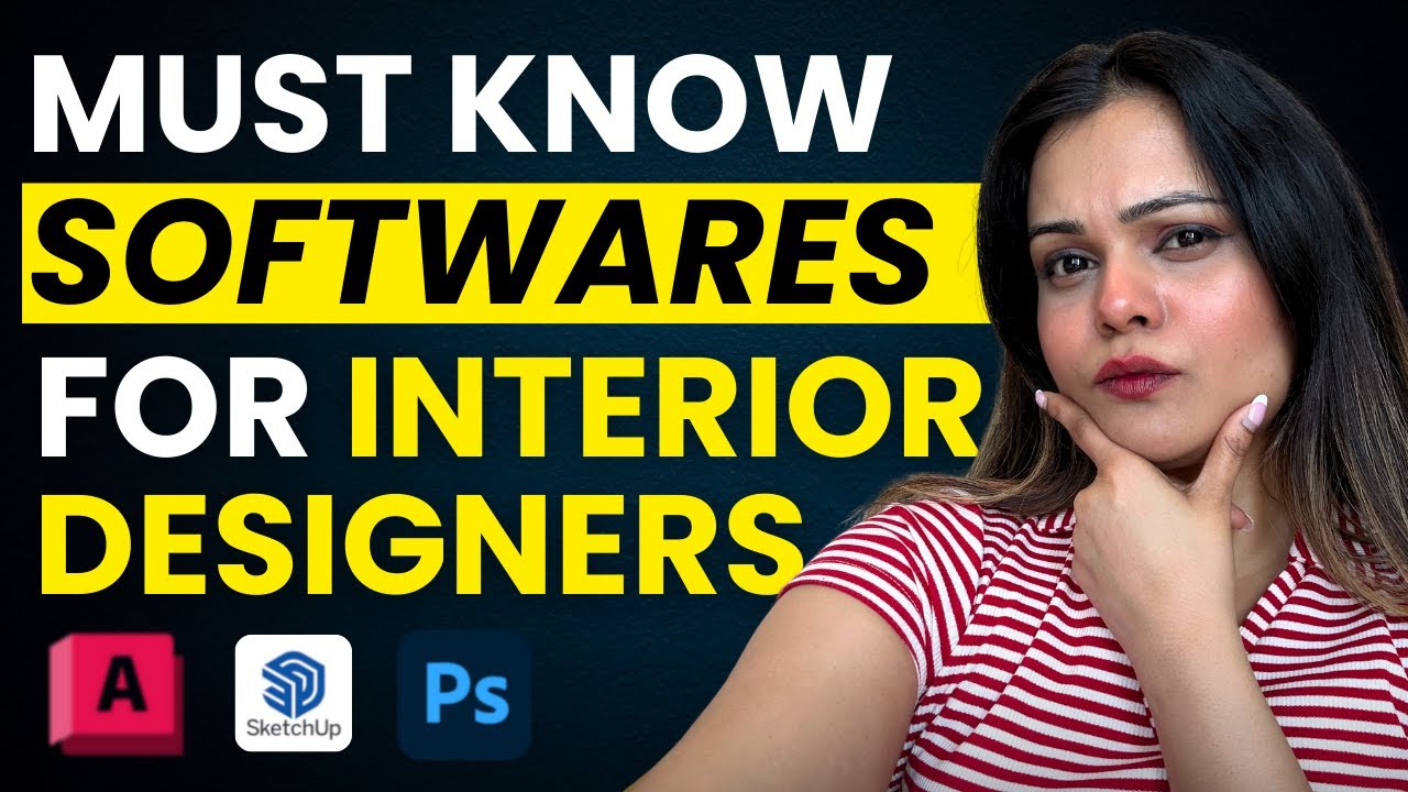 MUST&ndash;KNOW Softwares For Interior Designers?✅ | AutoCAD vs SketchUp
