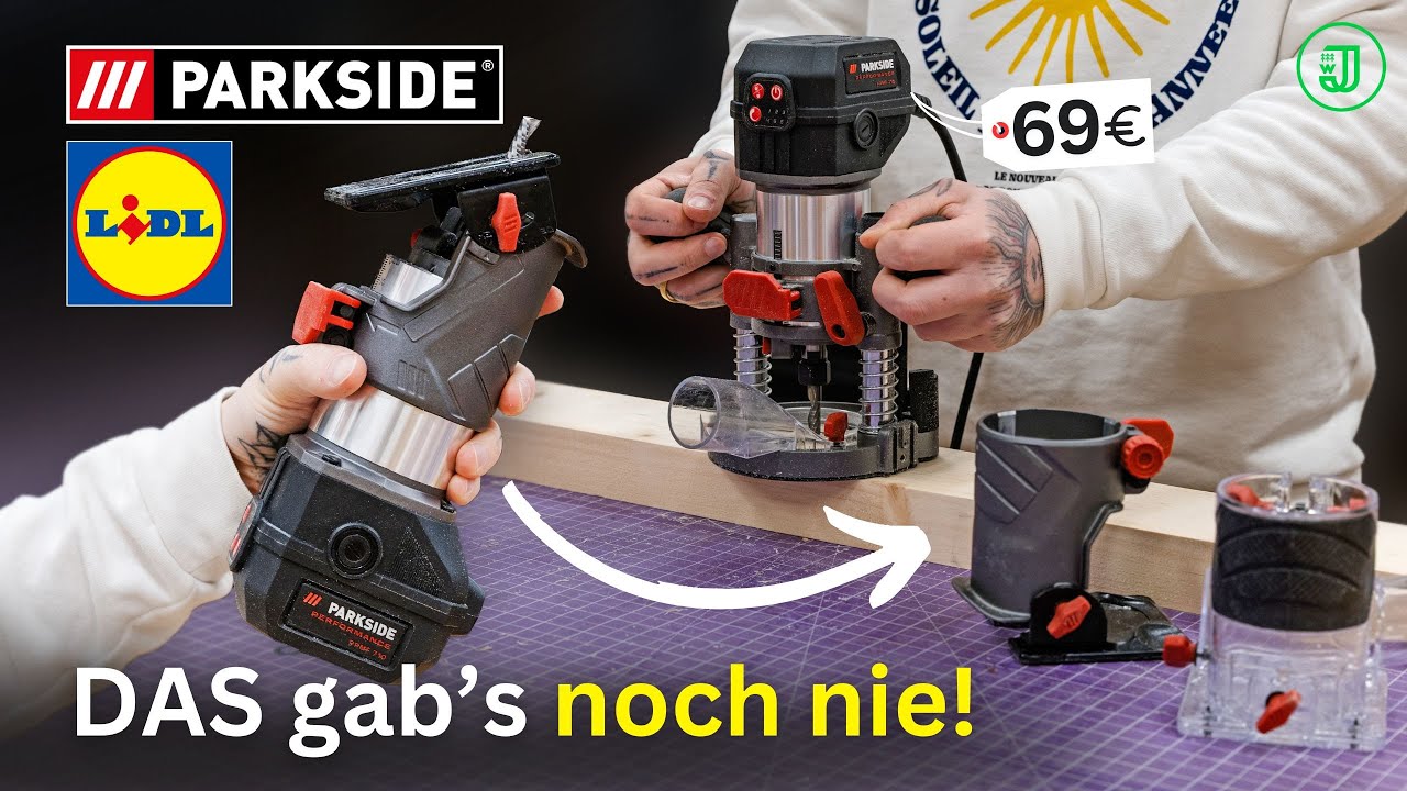 MULTIFRÄSE von PARKSIDE für 69 EURO 👉 DAS übertrifft ALLES! 👽 | Jonas Winkler