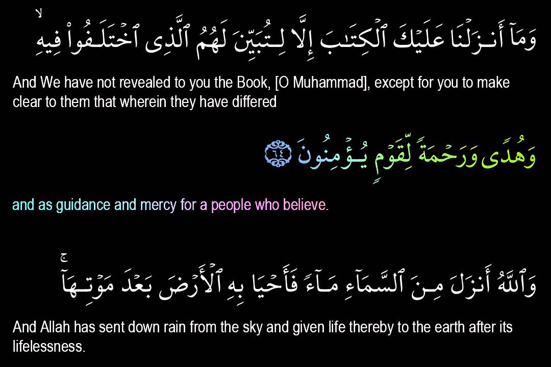HOLY QURAN: Surah An-Nahl Recitation by Sheikh Khalid Al Jaleel