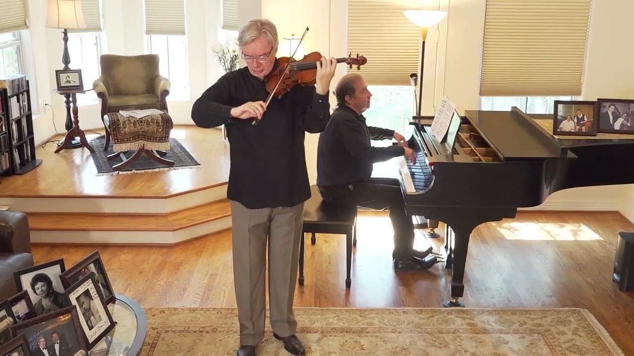 Sergei Galperin violin.   Scott Holshouser piano. Bloch, Nigun