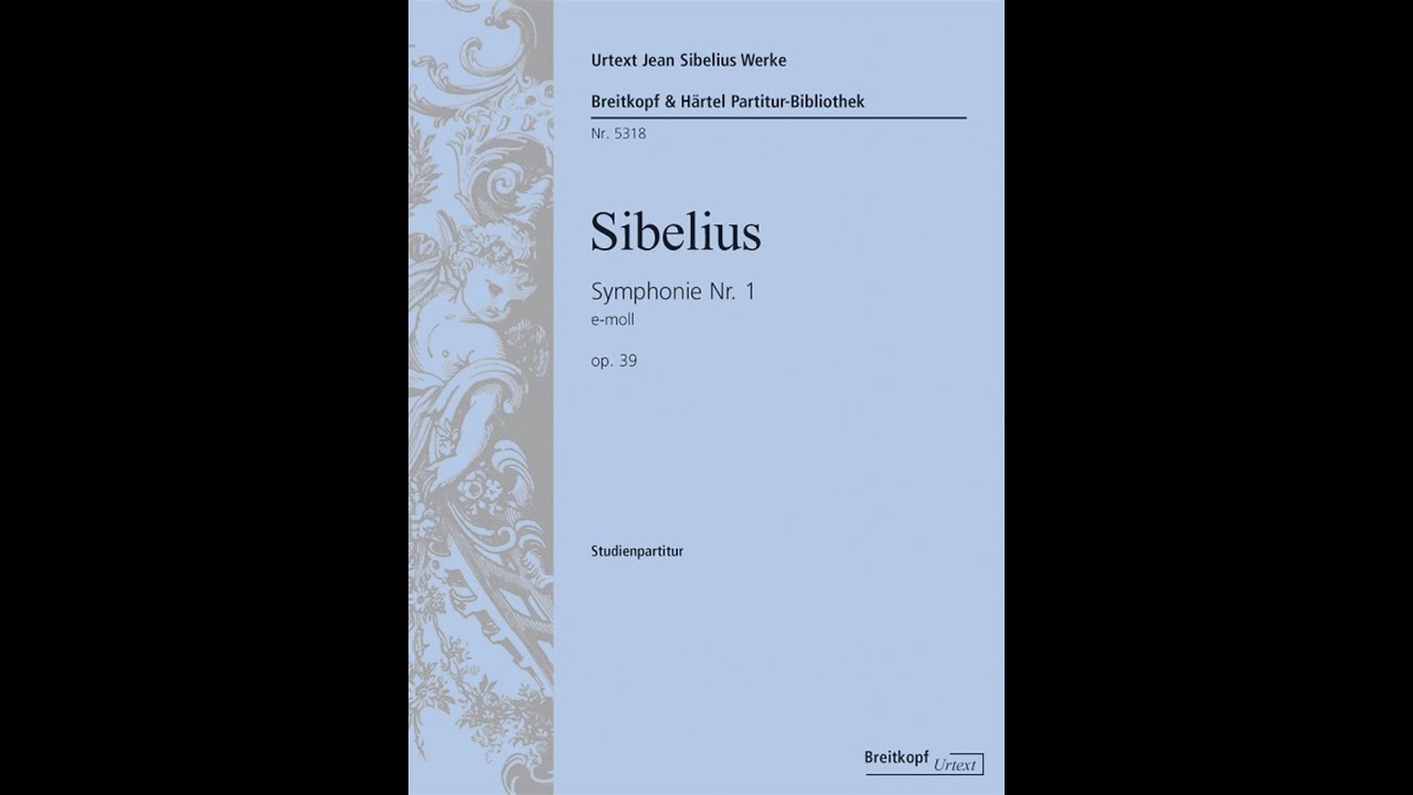 Sibelius: Symphony no. 1 op. 39 in E Minor - Victor De Sabata; New York Philharmonic Orchestra