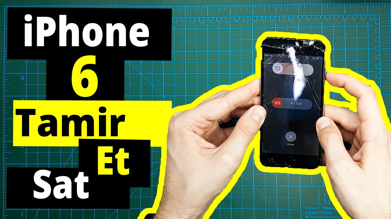 iPhone 6 Ekran Değişimi Kedin Yap ( Tamir Et Sat )