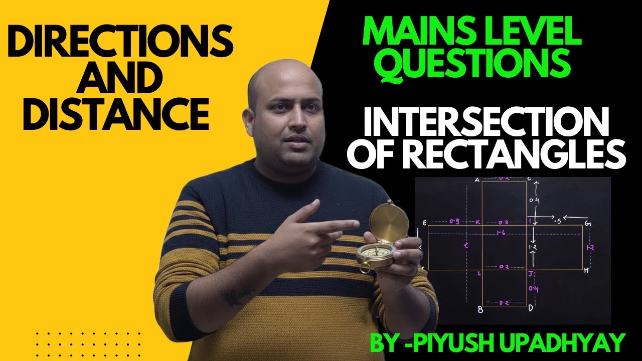 DIRECTION AND DISTANCE HIGH LEVEL QUESTIONS