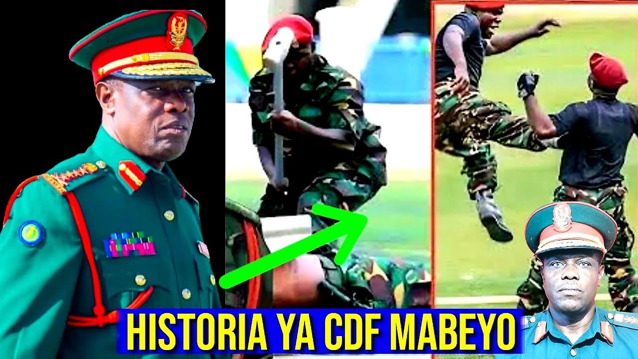 HISTORIA YA KOMANDO CDF MABEYO SAFARI YAKE YA MAISHA ELIMU MPAKA KUWA MKUU WA JESHI TANZANIA