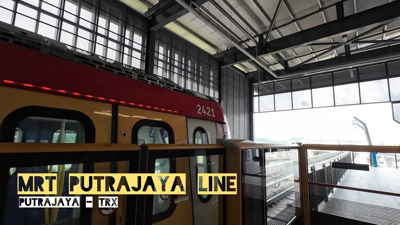 MRT Putrajaya Line | Putrajaya to Tun Razak Exchange Cab View | 30/4/2024