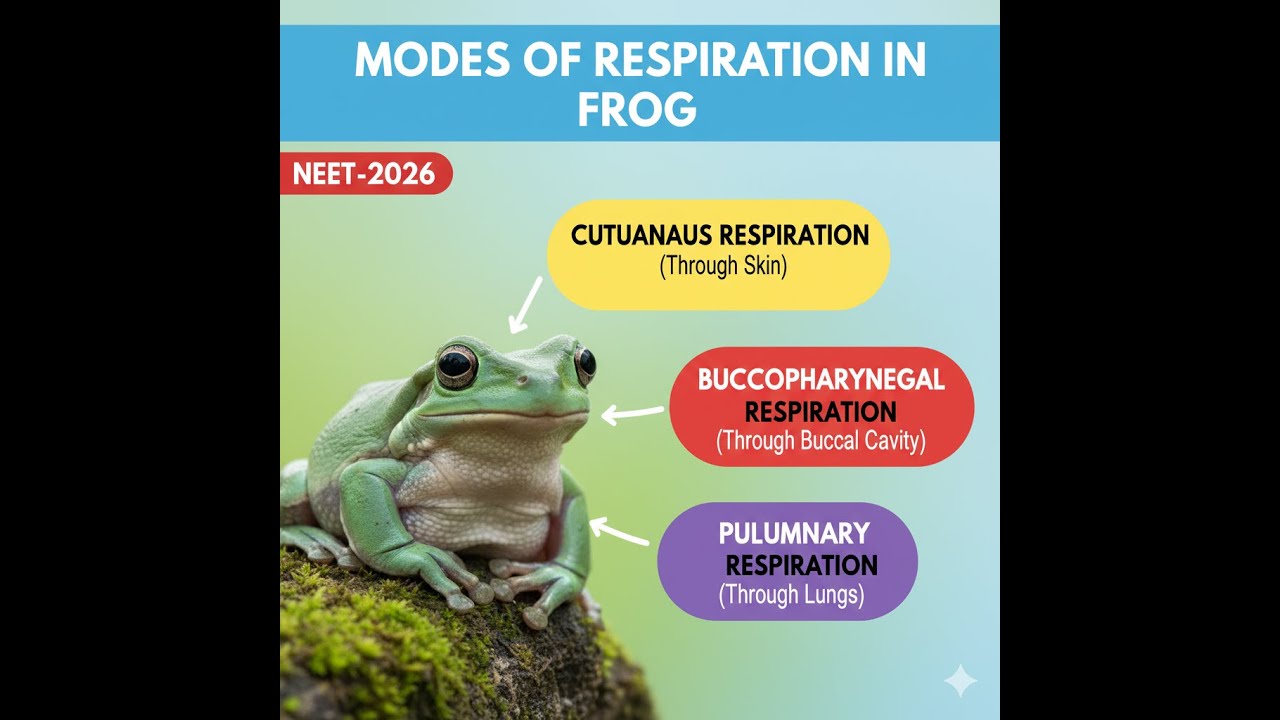 Frog &ndash; Scientific Classification & Key Features | NEET 2026 Zoology | Concept Biology
