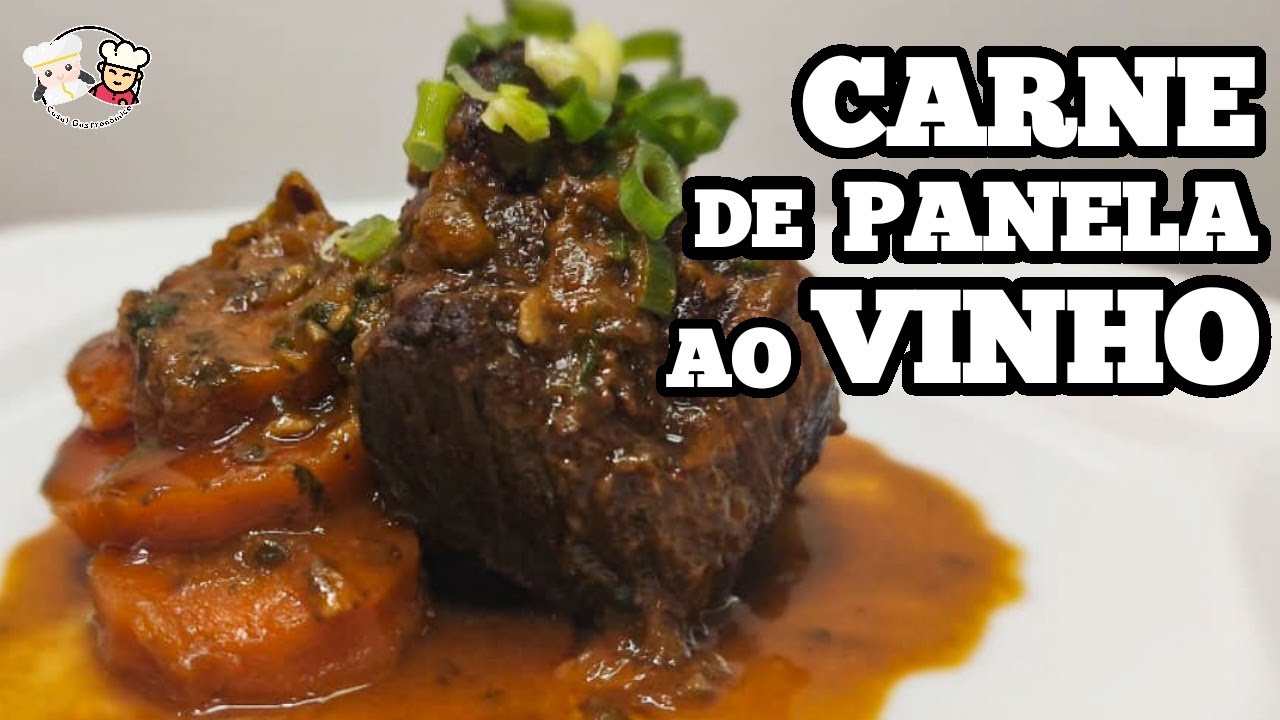 CARNE DE PANELA AO VINHO