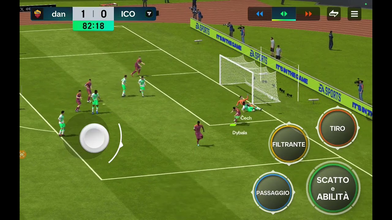 La mia prima partita sul gioco di FC mobile episodio 2