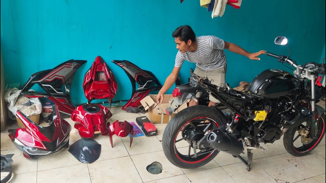Yamaha Byson modif r3 super ganteng gaes asli keren
