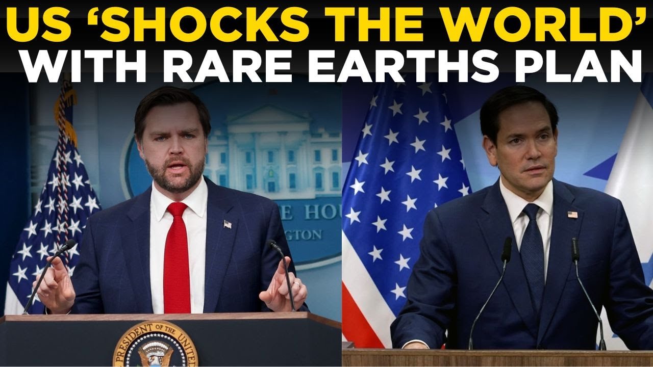 US MINERALS SUMMIT LIVE | US Unveils Bold Rare Earths Move That Stuns World Leaders