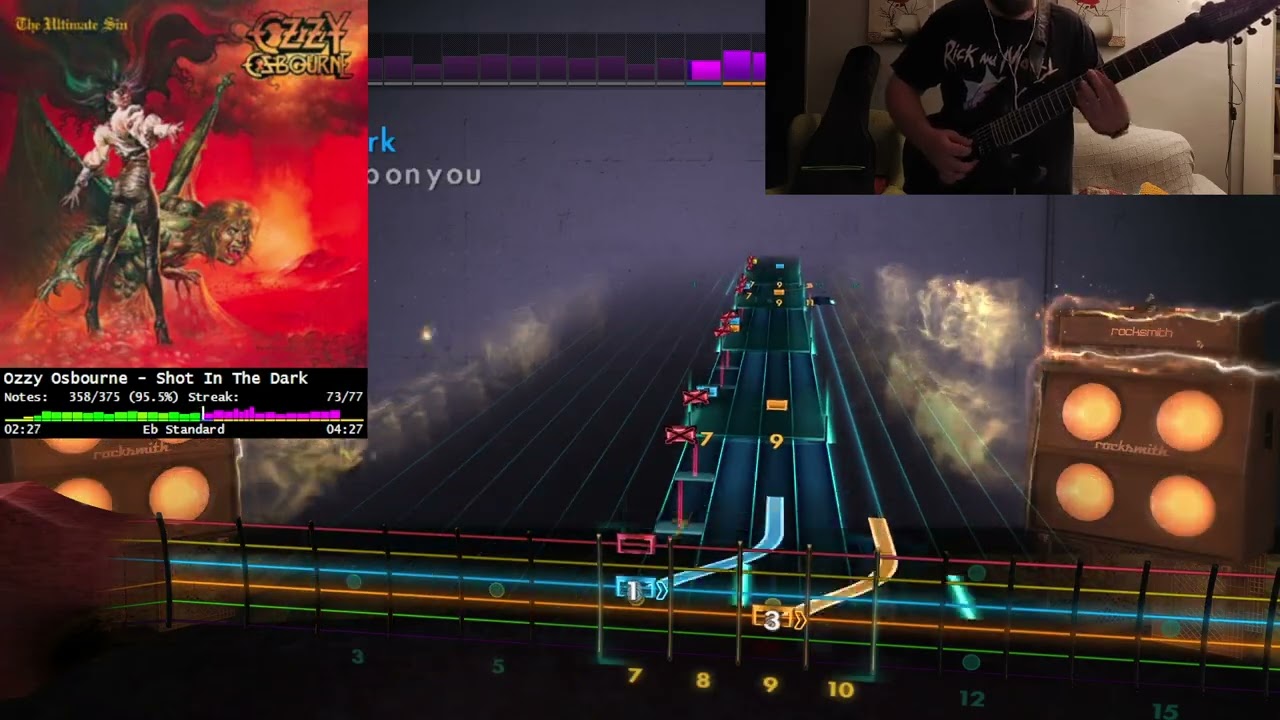 OZZY OSBOURNE - SHOT IN THE DARK ALT.LEAD ROCKSMITH 2014