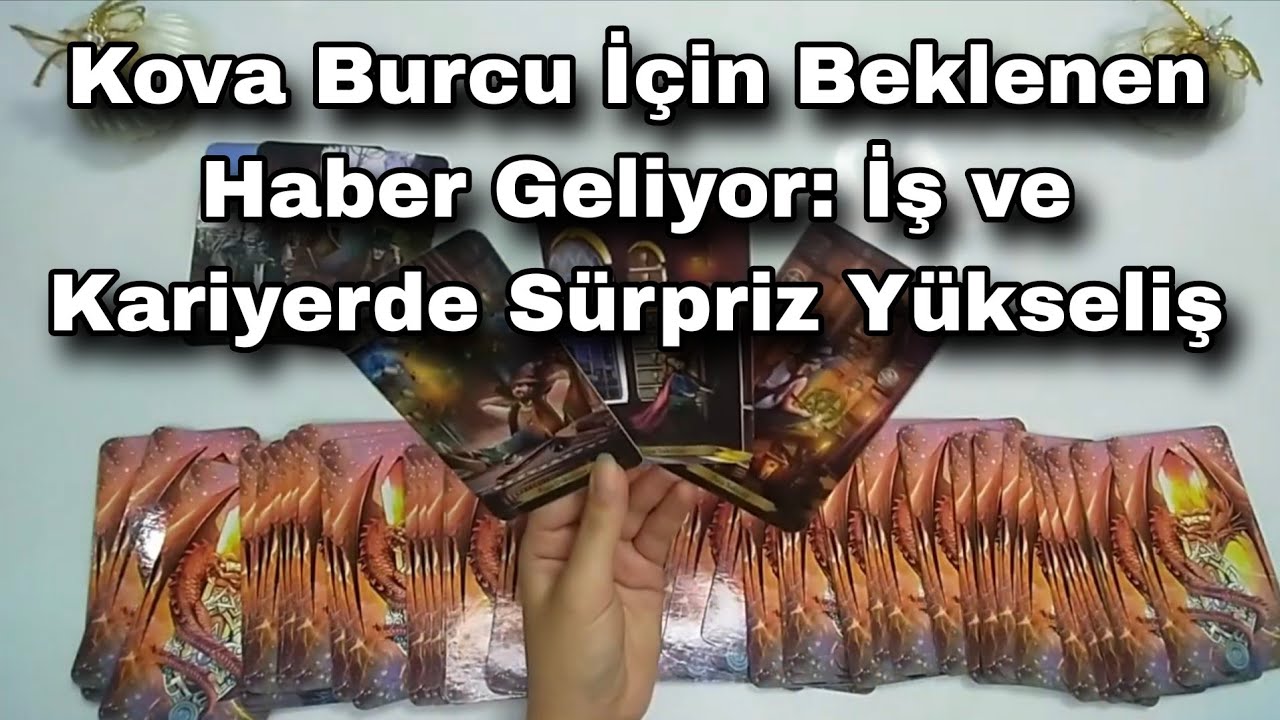 Kova Burcu İçin Beklenen Haber Geliyor: İş ve Kariyerde Sürpriz Yükseliş #tarotfalı #kovaburcu #fal 