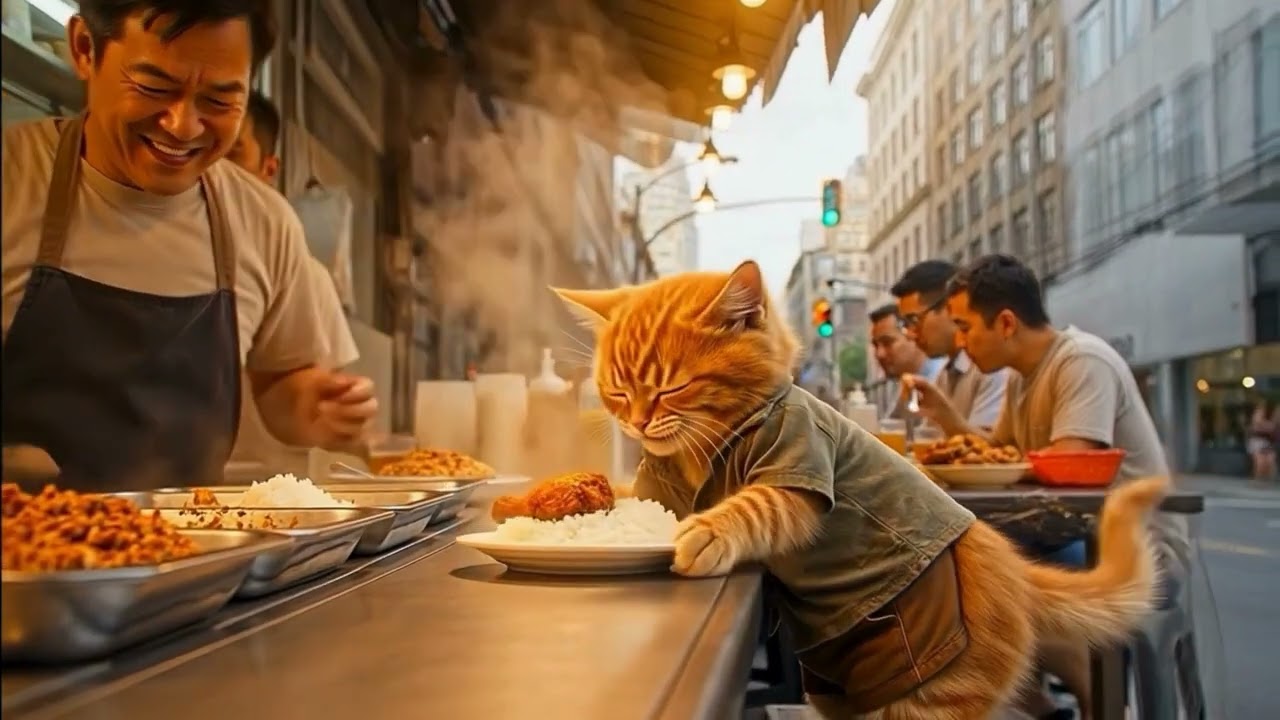 The Hungry Kitten Who Refused to Give Up | Full Emotional Animal Story 🐱❤️ #cat