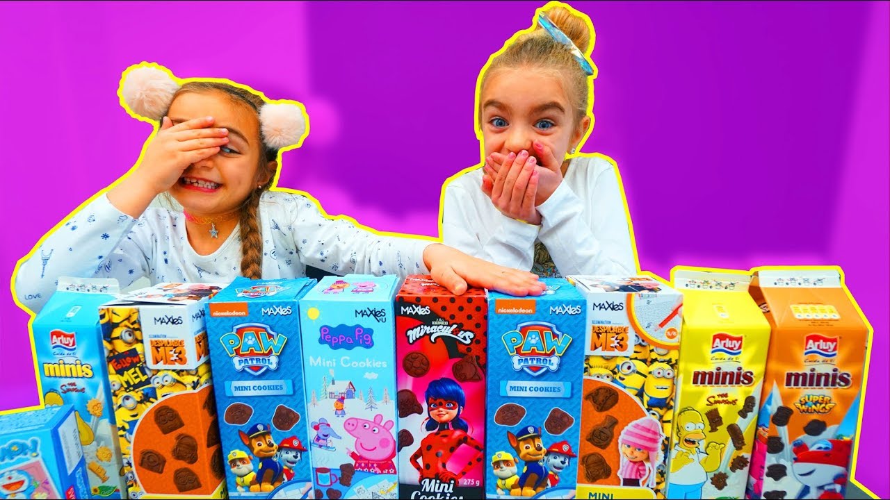 Slime con galletas Mistery box Las Ratitas